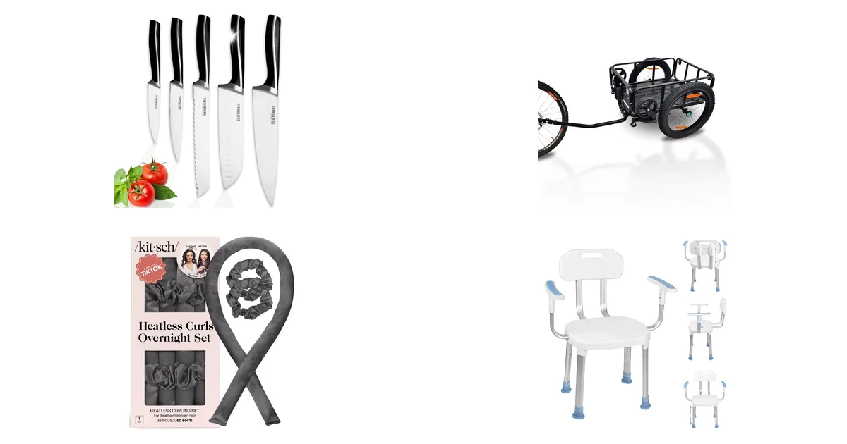Küchenmesser Set SVENSBJERG 5-tlg im Blitzdeal 16.05.2026 bei Amazon