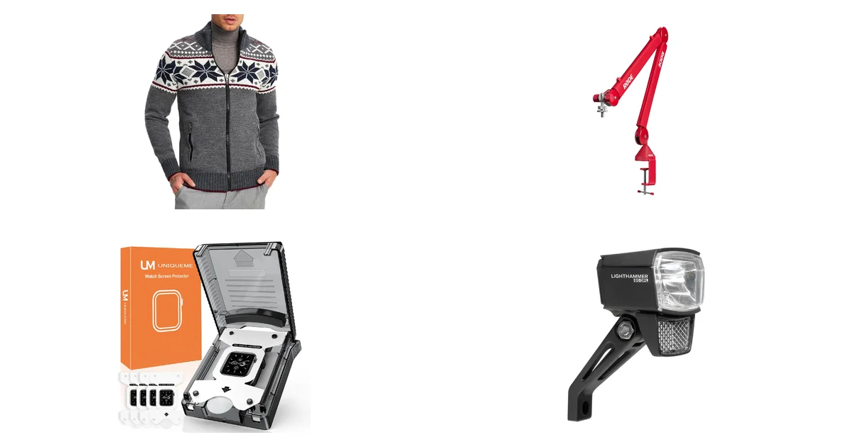 Amazon-Neuheiten 16.05.2026: Leif Nelson Strickjacke Norwegis & RØDE PSA1+ Deals