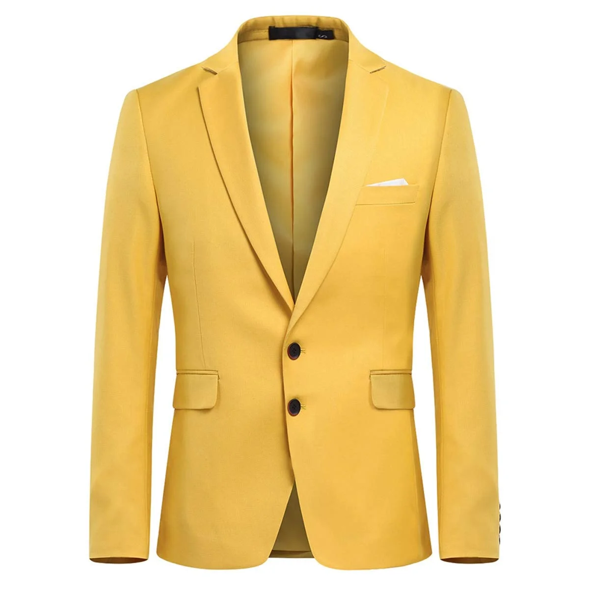 Allthemen Anzugjacke Herren Slim Fit Sakko Modern Blazer für Business Hochzeit Freizeit