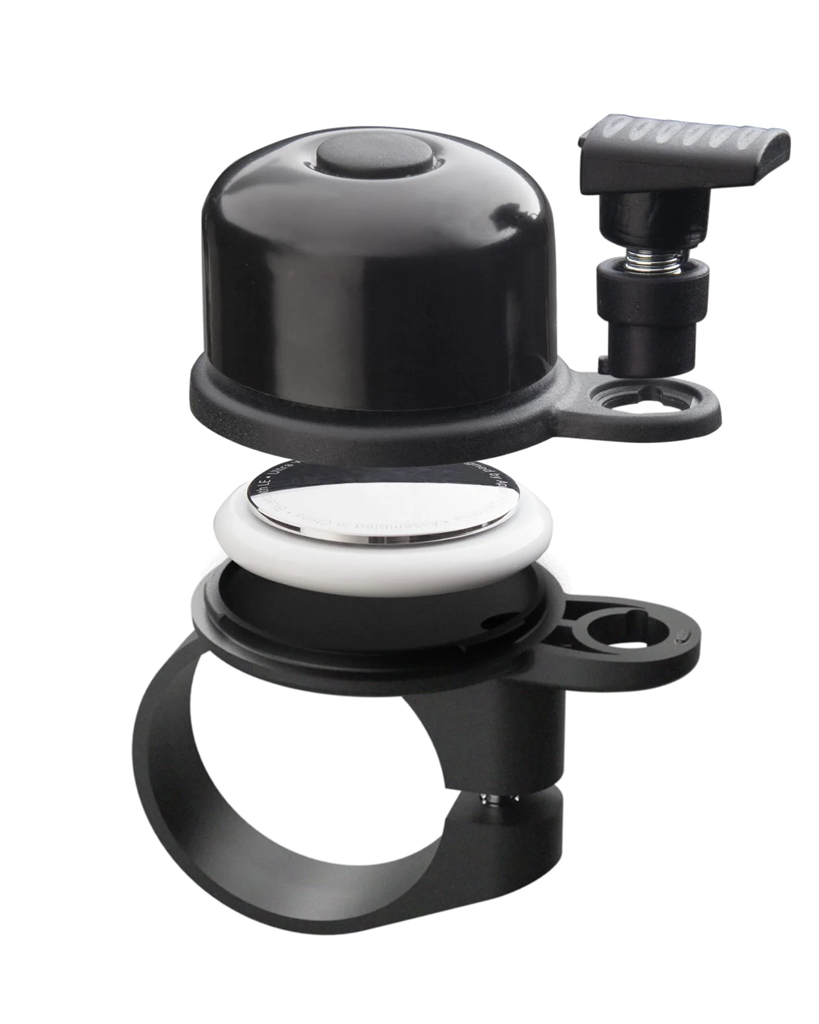 AirBell® Fahrradklingel Für Apple AirTag | Halterung In Klingel Versteckt | Fahrrad Diebstahlsicherung | Inklusive Werkzeug