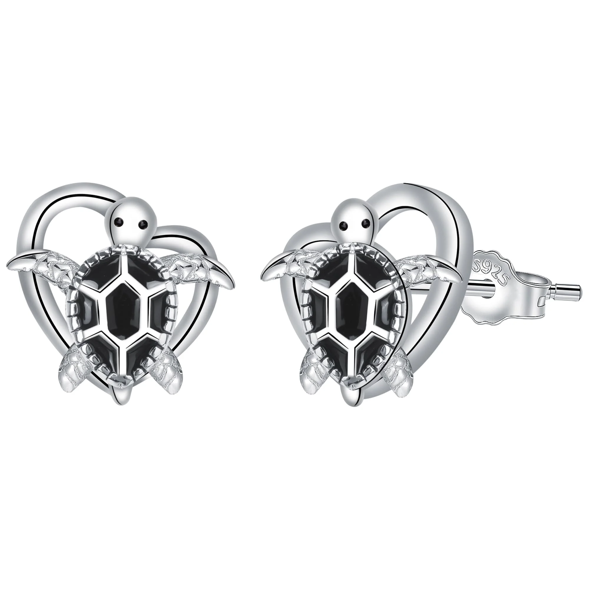 Yinsen Tier Ohrstecker 925 Sterling Silber mit Zirkon – Ohrringe für Katzen- & Hundeliebhaber, Geschenk für Damen, Tier Ohrschmuck