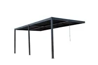Bioklimatische Wandpergola, ca. 300 x 600 x 225 cm - Anthrazit