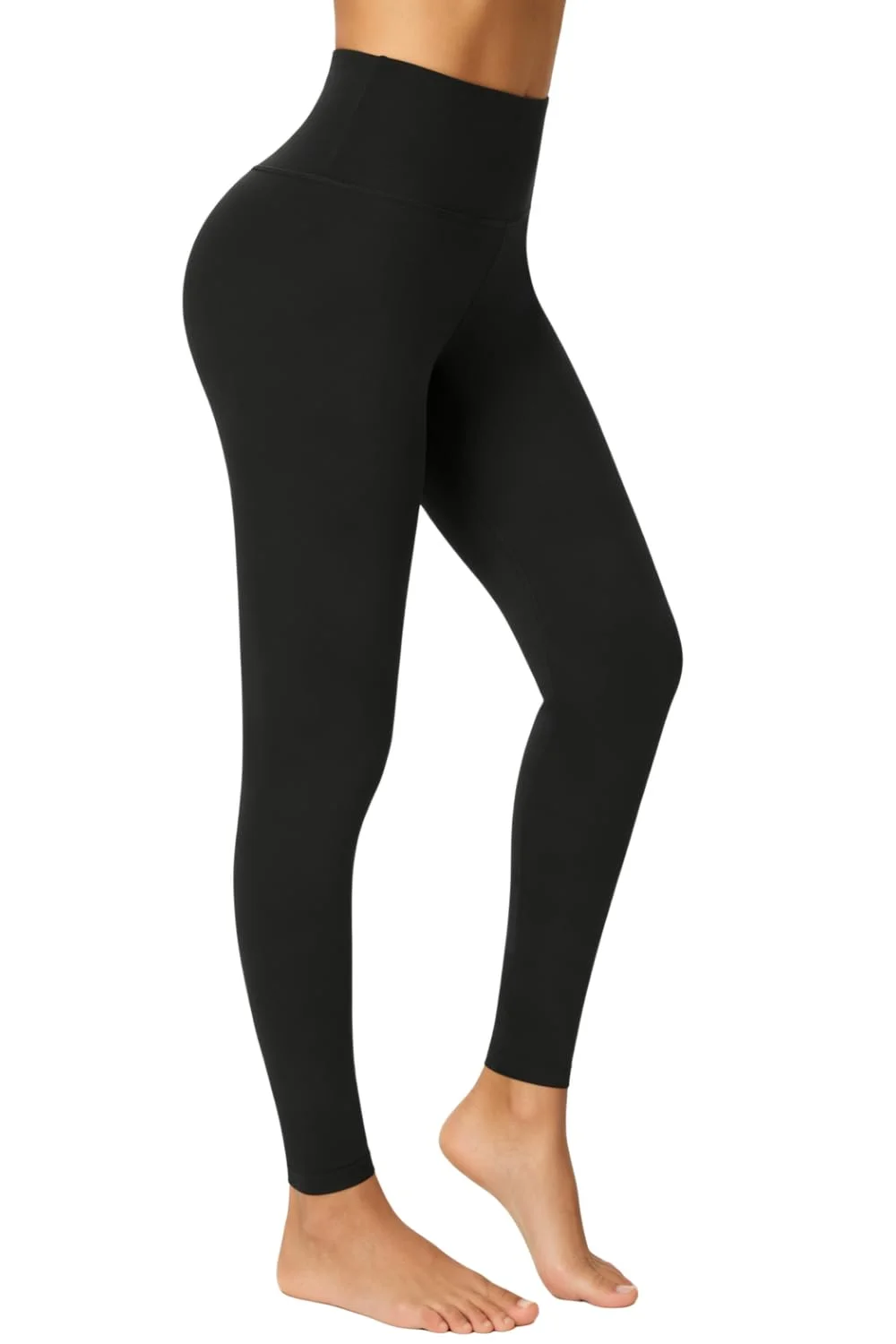 Enjoyoga Leggings Damen High Waist [mit Innentasche] -Blickdicht Sporthose Laufhose für Sport Yoga Gym