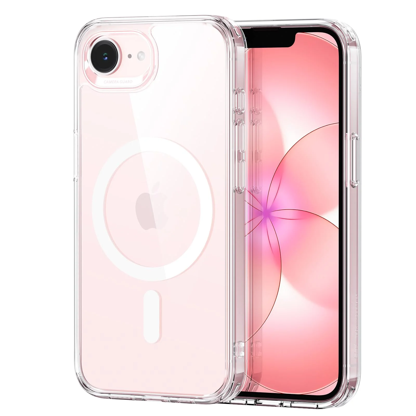 ESR für iPhone 17e Hülle und iPhone 16e Hülle, kompatibel mit MagSafe, zertifizierter Militärschutz, Starke Magnetkraft, stoßfest und Kratzfest, magnetische Handyhülle, iPhone 17e/16e Case Klar