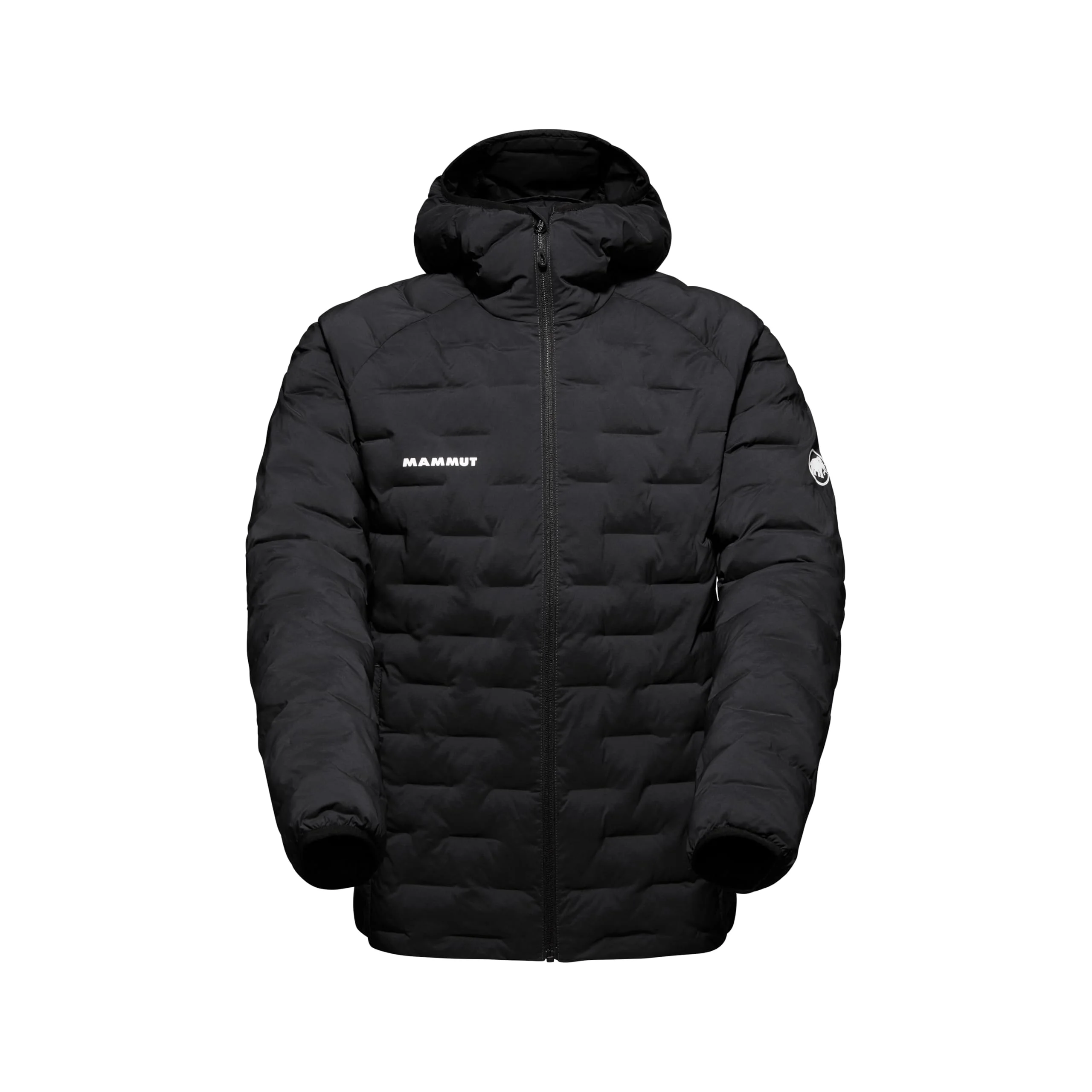 Mammut Sender IN Hooded Jacket Men | Leichte Outdoor Winterjacke für Herren, Mit Kapuze, Warm | Schwarz, 3XL
