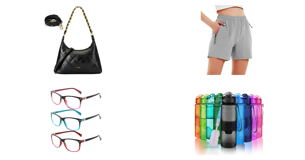 Top-Produkte Blitzangebot am 19.05.2026: Fexkean Handtaschen und Nomolen Wandershorts