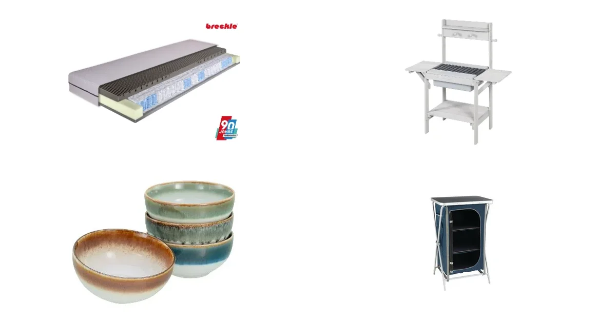 Lidl.de Deals am 19.05.2026: Matratze Pro Somna TFK und BBQ Matschküche sparen