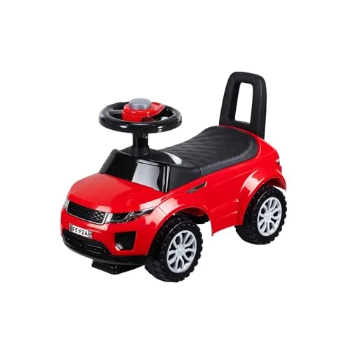NINODOVAE Rutschauto, mit Hupe, Stauraum unter dem Sitz, OHNE ANTRIEB, Fußboden-Rutschfläche für Kleinkinder von 1-3 Jahren