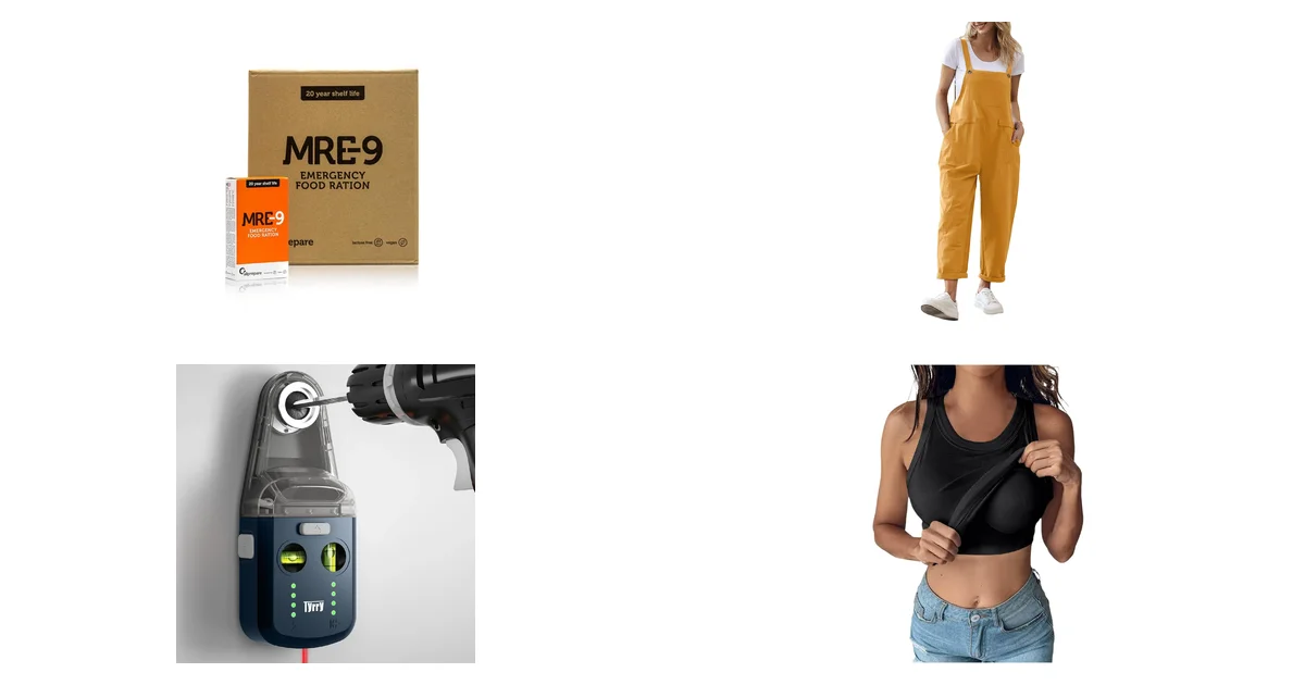 Top Produkte: MRE-9 Notration und YESNO Damen-Latzhose bei Amazon am 20.05.2026