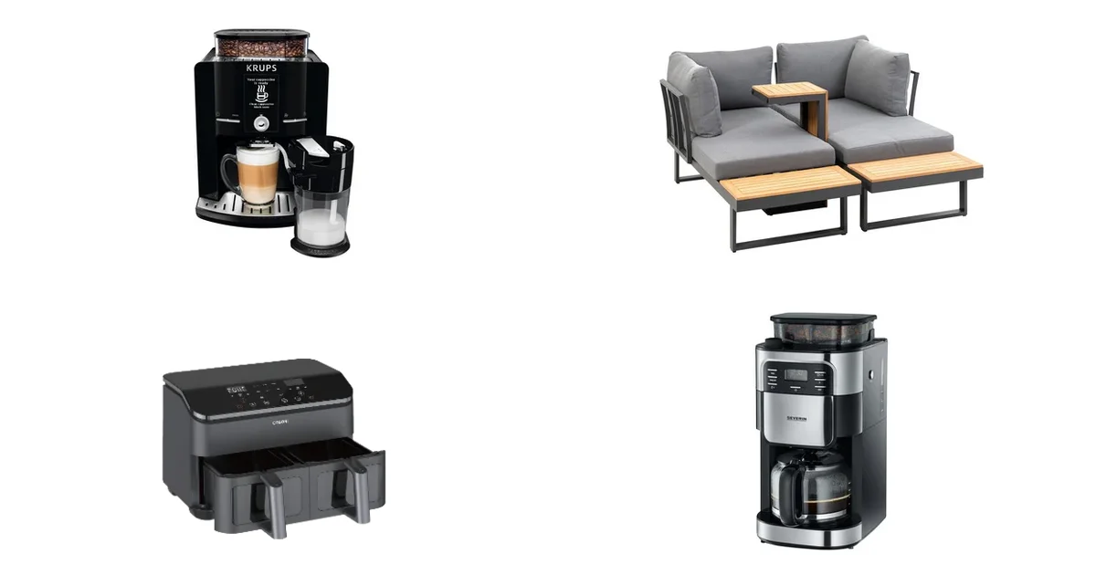 Lidl.de Deals am 20.05.2026: Kaffeevollautomat Latt’Espress EA8298 & Lounge-Set San Jose