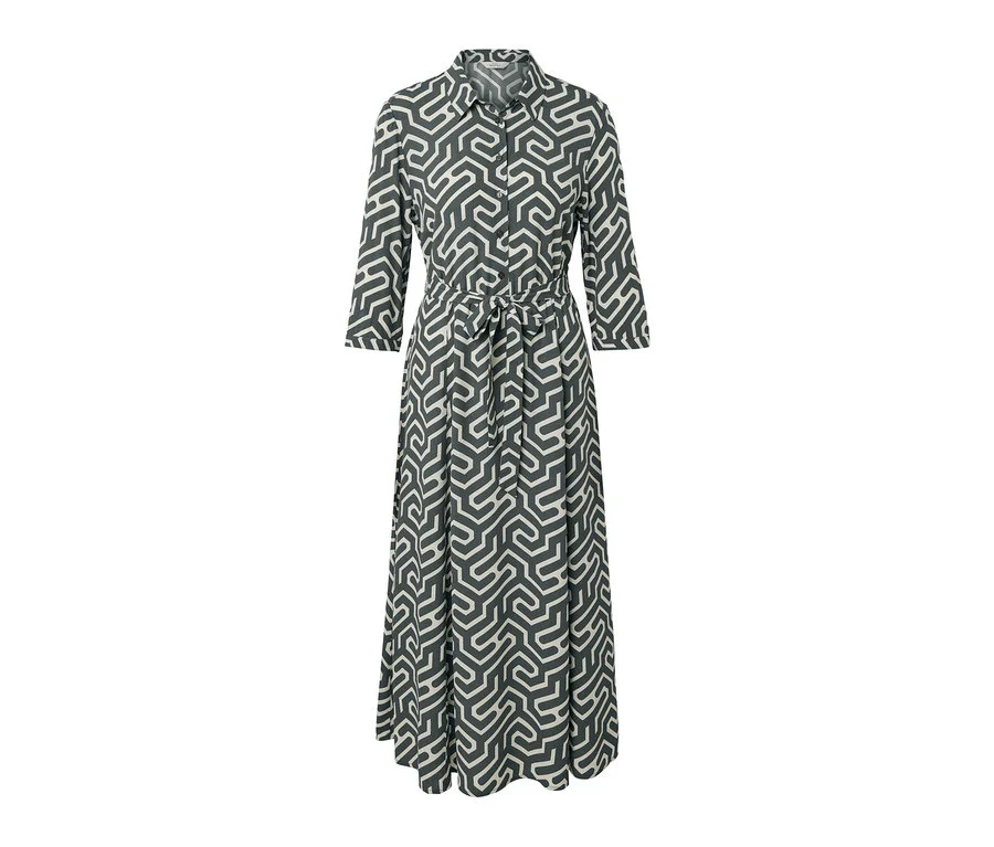 Bedrucktes Hemdblusenkleid