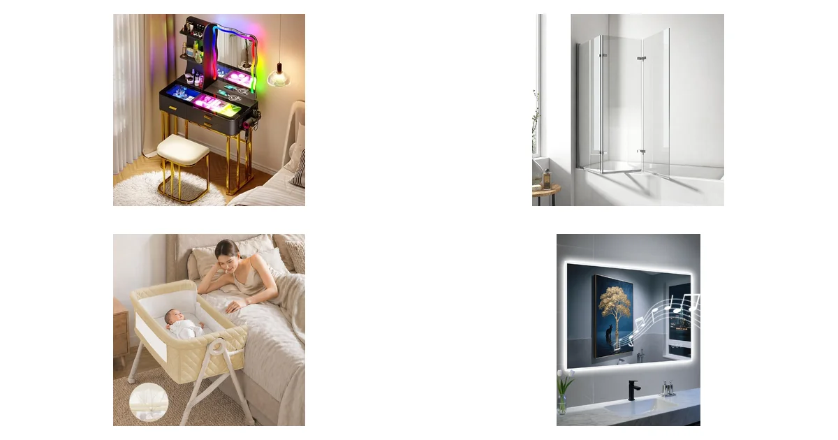 Gurexl Schminktisch mit LED Spiegel & Ladefunktion Blitzangebot 21.05.2026