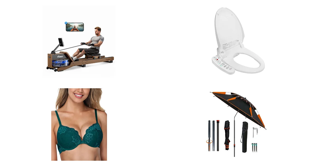 Achtung Blitzangebote: MERACH Wasser-Rudergerät Holz Klappbar am 21.05.2026 bei Amazon