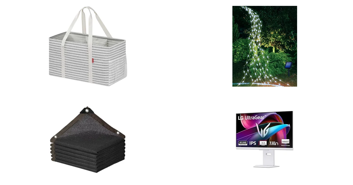 Amazon-Deal des Tages 21.05.2026: DSDCDJ Faltbare Einkaufstasche + Joysing Solar