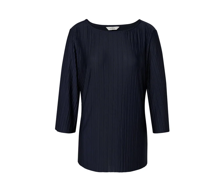 Plissee-Blusenshirt