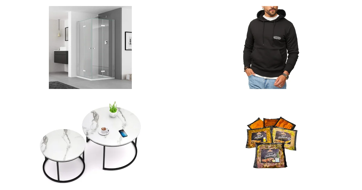 Duschkabine 90x100 cm faltbar Eckeinstieg IMPTS Blitzangebot 22.05.2026