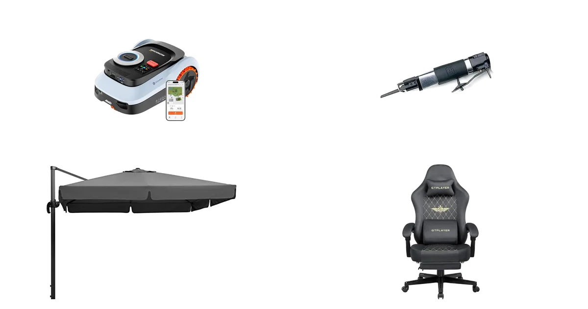 Amazon-Neuheiten 23.05.2026: Segway Navimow i2 LiDAR Pro Mähroboter & Ingersoll Rand
