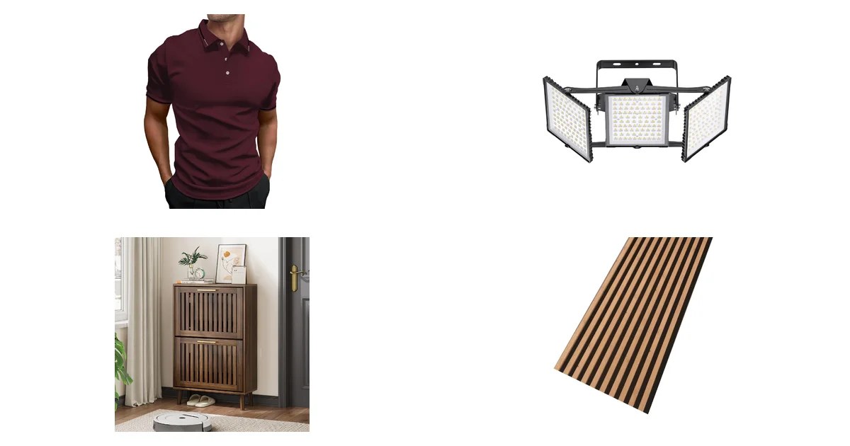 HMIYA Herren Polohemden Kontrast Kurzarm Blitzangebot 23.05.2026 Amazon