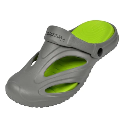 Harssidanzar Herren Leder Sandalen GM202 Braun Größe 44