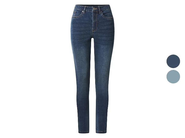 Damen Jeans, Skinny Fit, mittlere Leibhöhe