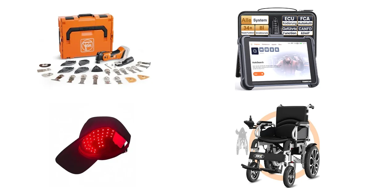 Amazon-Deals des Tages 24.05.2026: Fein Akku Multimaster AMM 700 MAX TOP AS bis 88% Rabatt