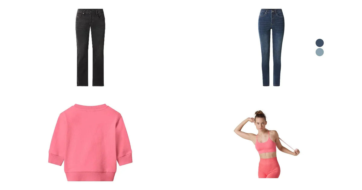 Lidl.de Deals 24.05.2026: Herren Jeans Schwarz 54 und Damen Skinny Jeans sparen bis 125€