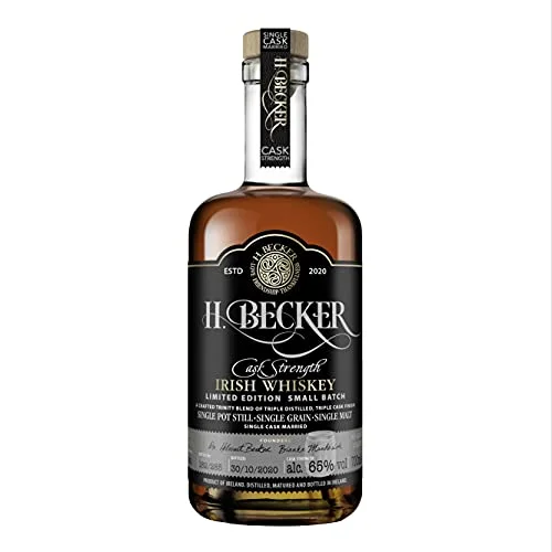 H. Becker Irish Whiskey I Limitierter Small Batch Whiskey I 40% Vol. I 0,7 L
