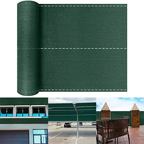 ACXIN Schattiernetz Schattierwirkung & Sichtschutz | UV-Schutz & Witterungsbeständig | Perfekt für Garten, Gewächshaus & Terrasse | Sonnenschutz | Meterware (1,2m*10m, Dunkelgrün)