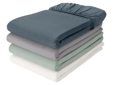 Luxus Satin Spannbettlaken, 180-200x200x27cm