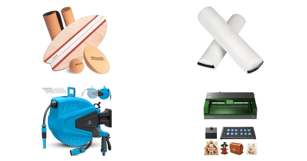 Amazon-Deals des Tages 25.05.2026: STAASH PRO Balance Board & tectake Premium Birkenholz