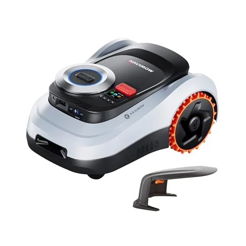 Segway Navimow i220 LiDAR Mähroboter ohne Begrenzungskabel, für 2000 m², bis 45% Steigung, Solid-State LiDAR + Vision, Automatisches Kartieren, Ohne Drähte oder Antenne, Integriertes 4G