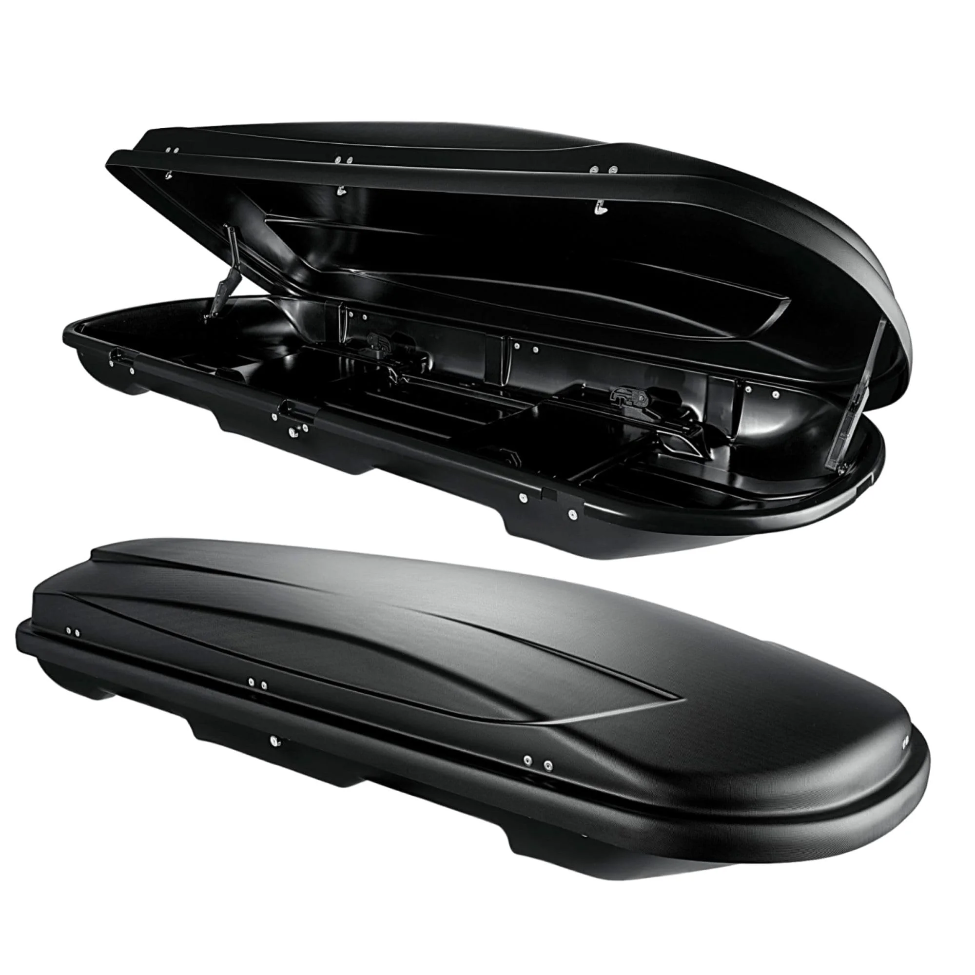 VDP Dachbox Xtreme 400 schwarz Dachkoffer 400 Liter Autokoffer abschließbar