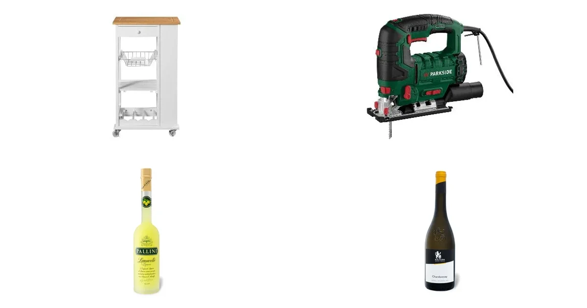 Lidl.de Angebote 26.05.2026: Küchentrolley und PSTD 800 G6 Pendelhubstichsäge reduziert