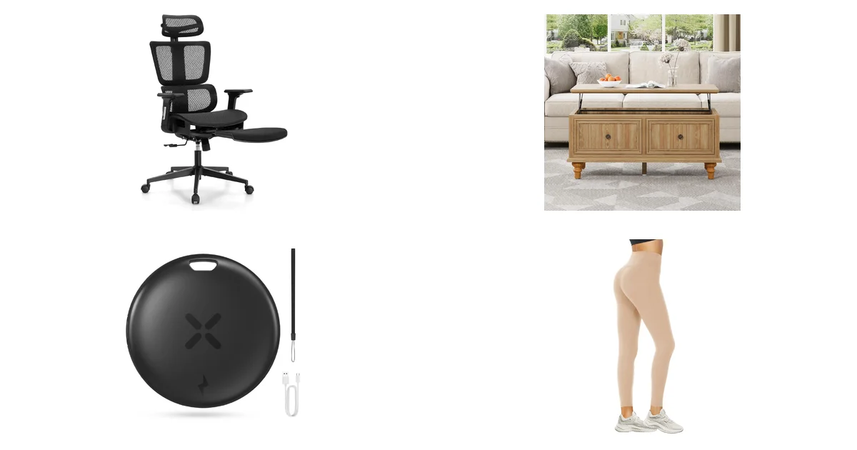 ALPHA HOME Ergonomischer Bürostuhl Blitzangebot am 27.05.2026 bei Amazon