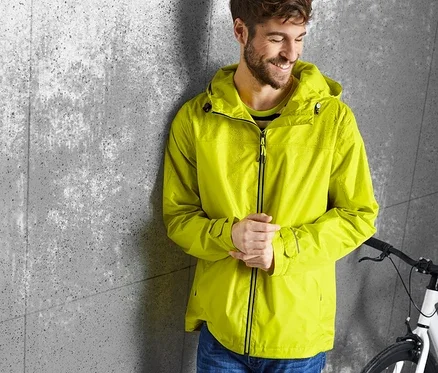 Regenjacke, gelb