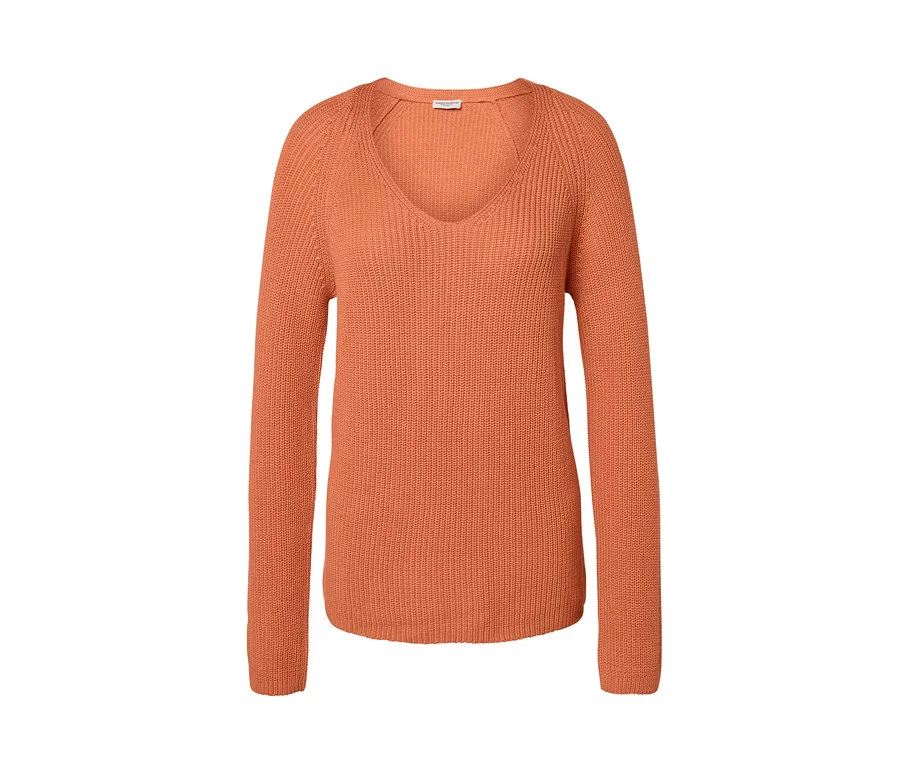 Strickpullover, peach