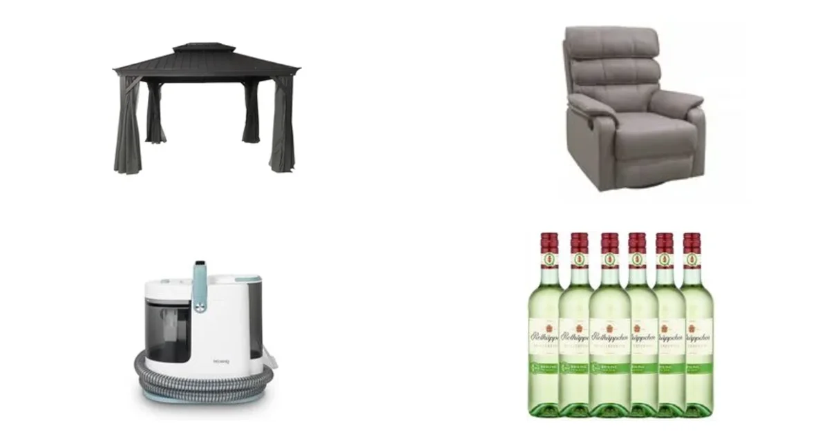 Norma24.de Deals 28.05.2026: Pavillon 300x4 m Dach & TV-Sessel mit Dreh-Relaxfunktion bis