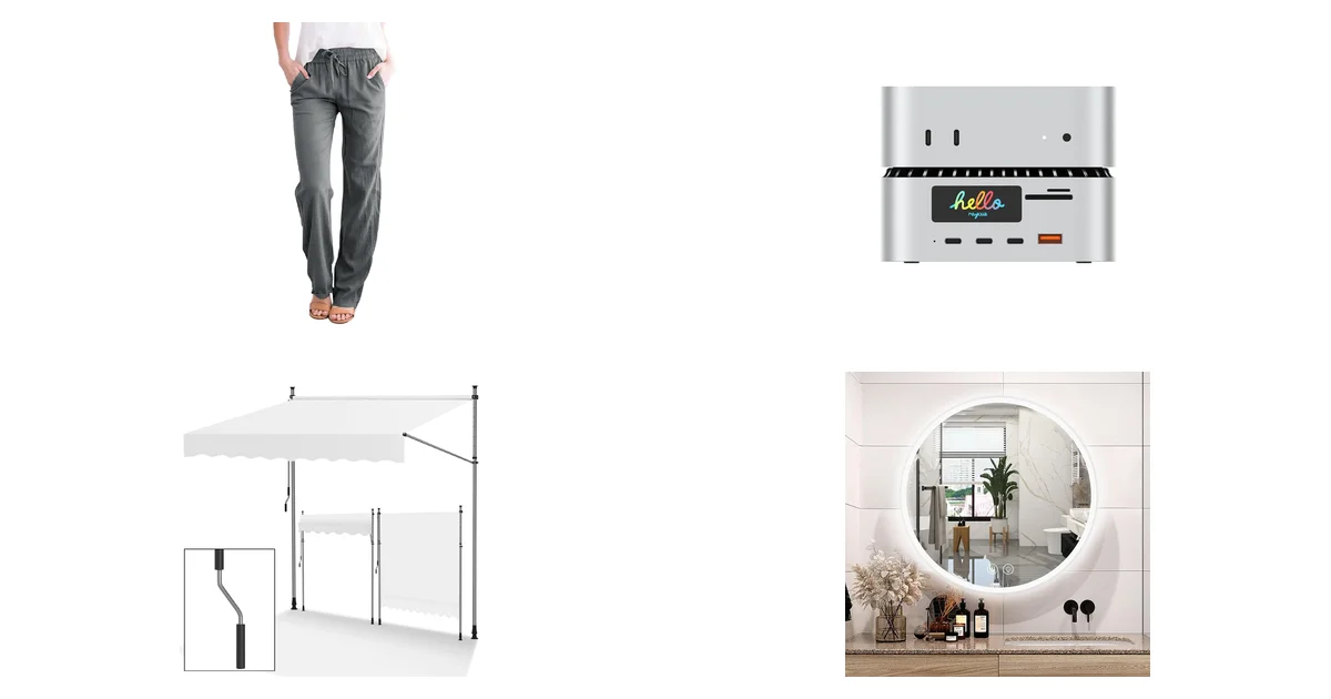 Amazon Blitzangebote am 29.05.2026: Tincini Leinenhose Damen und RayCue Station sparen
