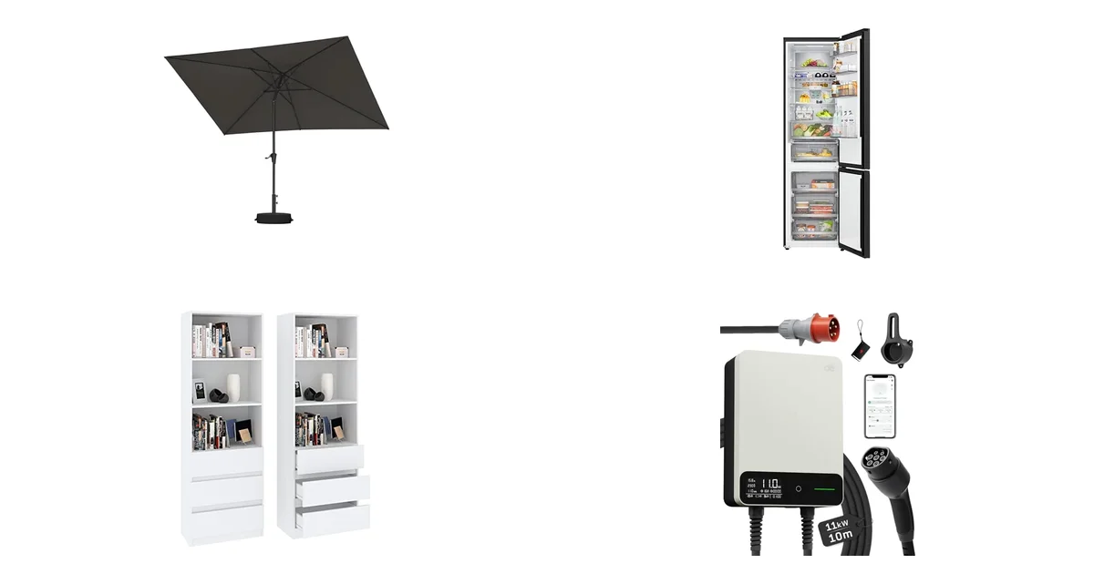 Amazon-Heißeste Deals des Tages 29.05.2026: PURPLE LEAF Sonnenschirm & LG Hausgeräte