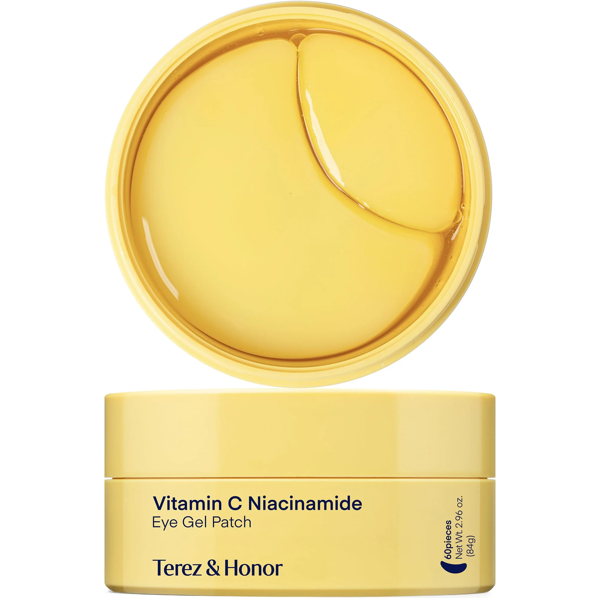 Augenpads gegen Augenringe Korean Skincare: Vitamin C Niacinamide Augenpads gegen Tränensäcke & Falten, 60 Stück - Vegan, Tierversuchsfrei & für empfindliche Haut geeignet - Under Eye Patches