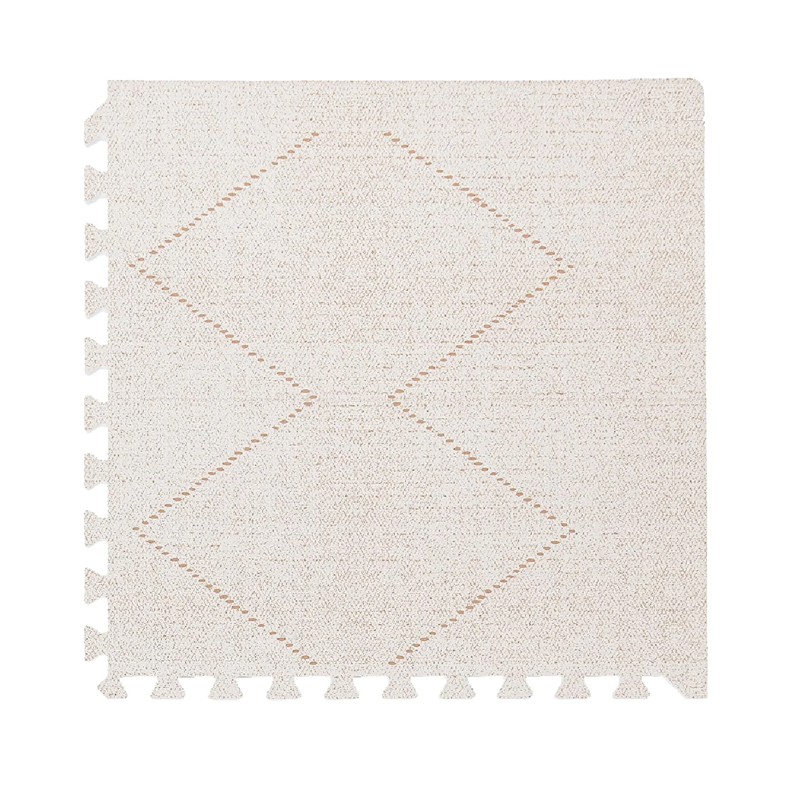 Toddlekind Puzzlematte Kinder, 6-Tlg. Inkl. Rand – Baby-Puzzlematten & Puzzle Bodenmatte, Ungiftige Schaumstoff-Spielmatten Für Bauchzeit Und Krabbeln, 60 × 60 cm Je Teil, Gesamtfläche: 120 x 180 cm