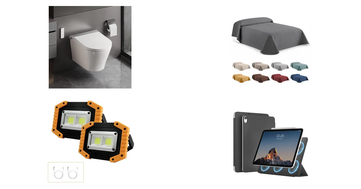 Dusch WC Wandhängend mit Bidet Funktion bei Amazon am 30.05.2026 Blitzangebot