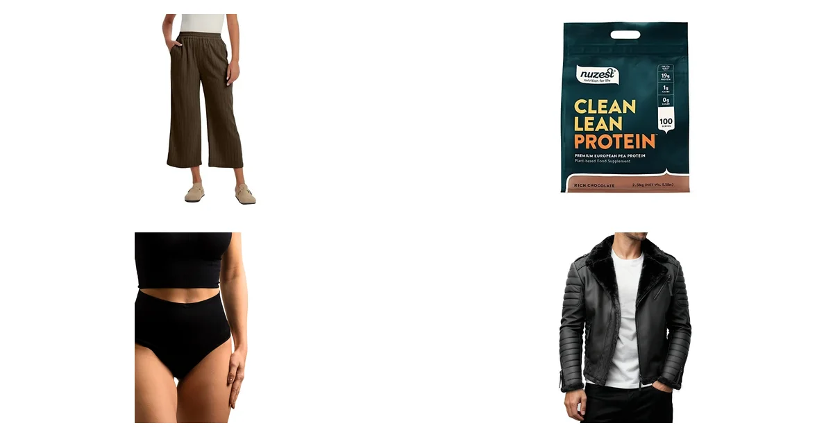Amazon Blitzangebote am 01.06.2026: Top-Produkte Les Umes Damenhose und Nuzest Protein