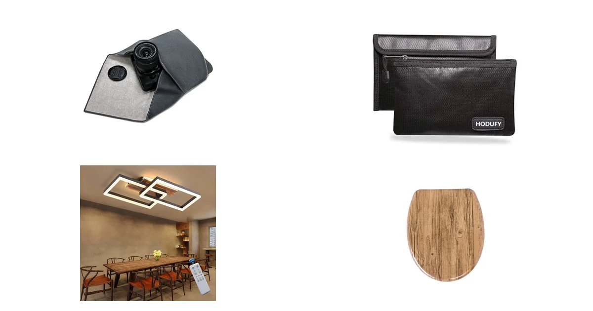 Feuerfeste Tasche 2 Stück und Kamera-Schutzhülle ComfortAce bei Amazon.de am 02.06.2026