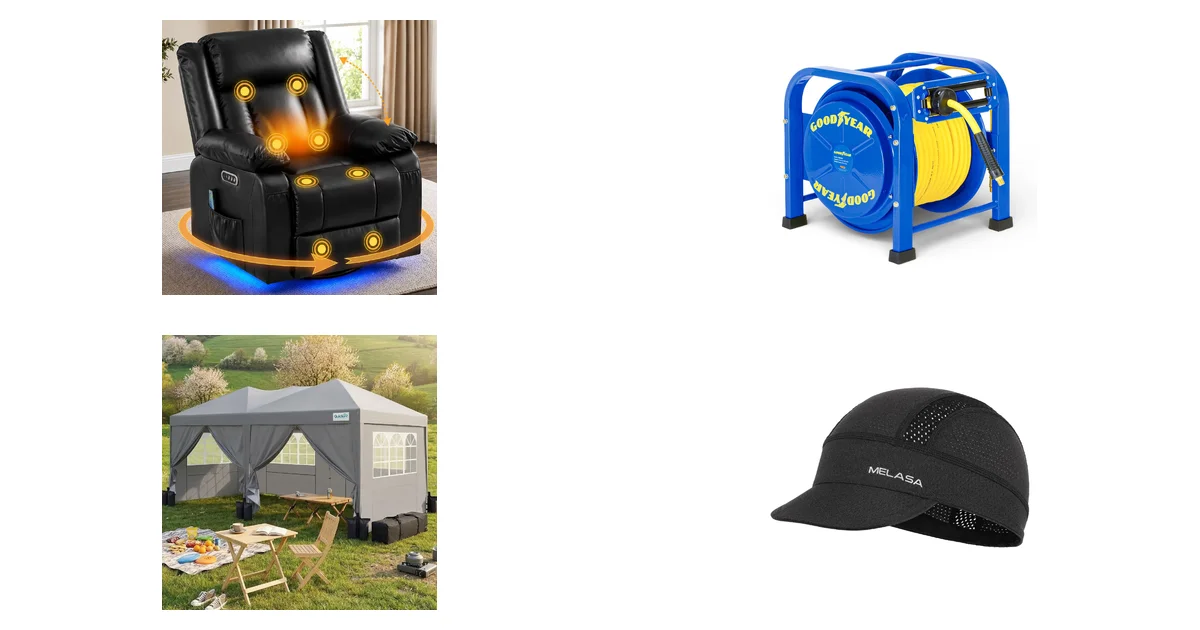Amazon Blitzangebote am 02.06.2026: Elektrisch verstellbare Sessel und Goodyear