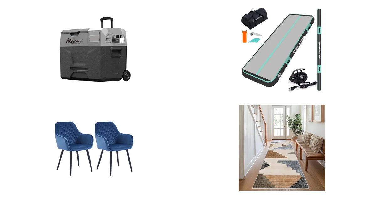 Blitzangebote am 02.06.2026: Alpicool ECX40 40L Kühlbox und ChampionPlus Air Matte
