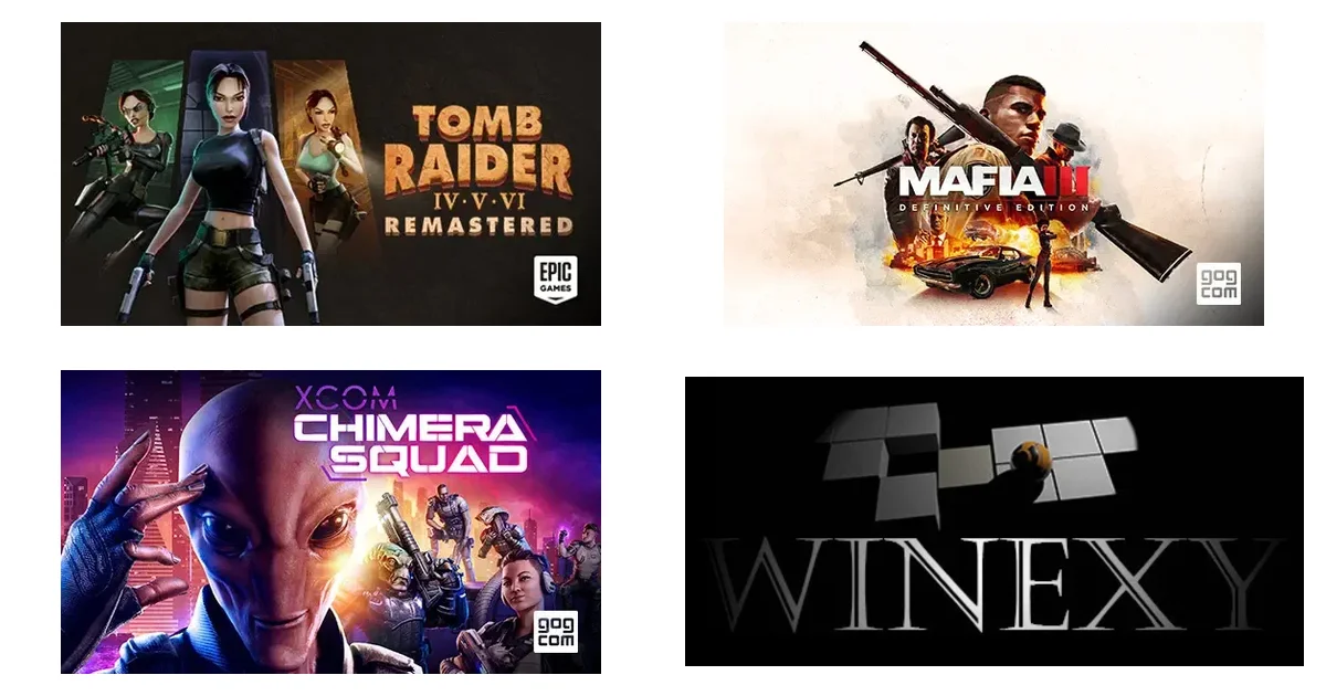 Tomb Raider IV-VI Remastered und Mafia III bei Prime Gaming und Steam am 02.06.2026 frei