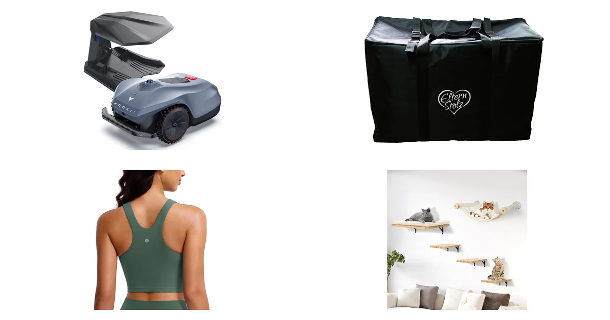 Top-Produkte am 03.06.2026: HOOKII Neomow X SE Mähroboter & Gepolsterte Transporttasche