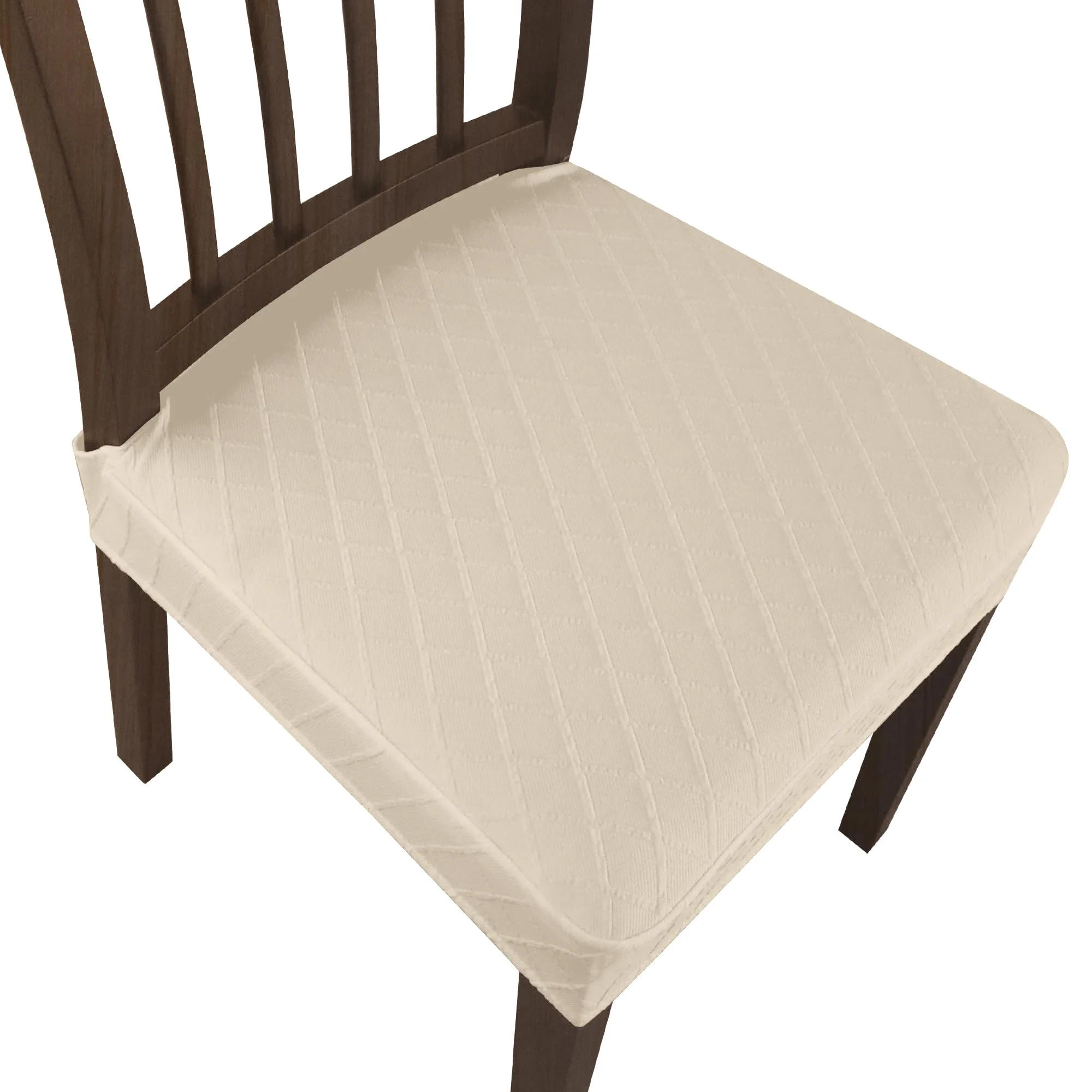 DREAHOTEXTIL wasserdichte Stuhlbezüge, geeignet für Stühle,Stretch-Stuhlbezüge,Sitzschutz,Möbelstoff,Möbelbezugsstoff, Sesselbezüge,Bürostuhlbezüge,Holzstuhlbezüge,Esszimmerstuhlbezüge.