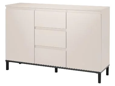 Kommode mit 2 Türen und 3 Schubladen